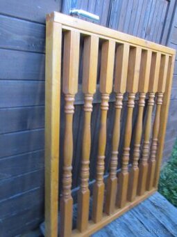 drevenné zábradlie