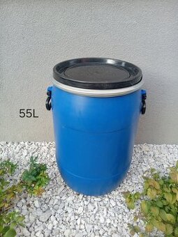 Plastové sudy 55Litr. a 220Litr.