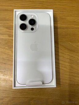 Iphone 15 pro 256gb white titanium