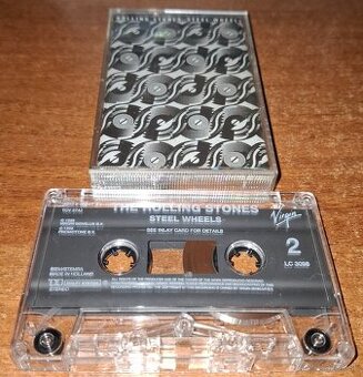 MG Kazeta Rolling Stones – Steel Wheels / 100% TOP STAV
