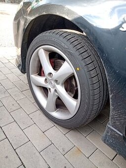 Kolesá Mazda 6 Originál R17 (letné gumy 5-6mm)