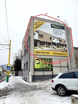 REKLAMNÁ PLOCHA NA PRENÁJOM Žilina 49 m2