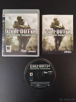 Hra pre PS3 - Call of Duty 4 Modern Warfare