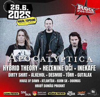 Lístky na Rock pod kameňom