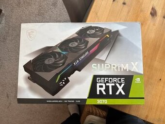 MSI Nvidia Geforce RTX 3070 Suprim X 8G