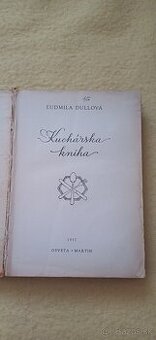 predaj kuchárske knihy