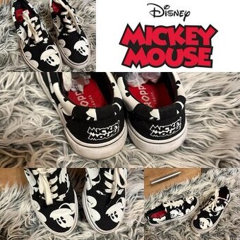 mickey mouse cropp stylove letne tenisky-platenky