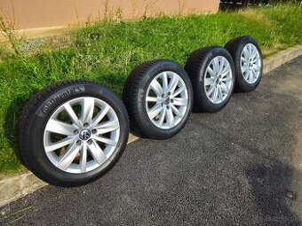 Originál VW hliníkové disky R16, 5x112 (Passat b7)