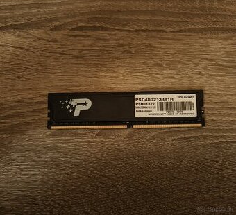 Predám RAM Patriot 1×8 GB DDR4 2133 MHz CL15