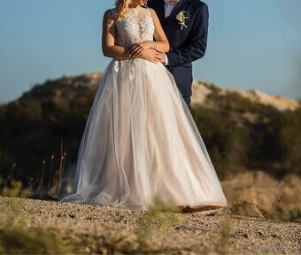 Svadobné šaty - krásna farba IVORY