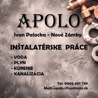 Vodoinštalatérske a kúrenárske práce