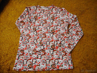 vianočné tričko 134cm