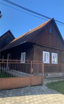 Tradičná drevenica v obci Pribylina