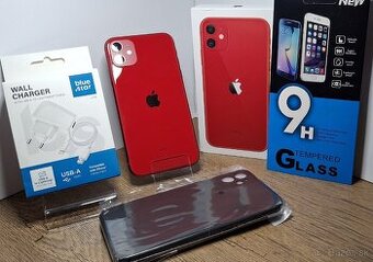Iphone 11 RED 64GB TOP STAV , NOVÁ BATÉRIA, TOP PONUKA