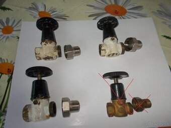 Predam funkcne  3/4 "  ventili radiatora  + nove pripojky