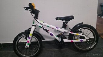 Frog detský bicykel 14" – veľmi ľahký, top značka