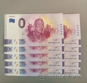 0€ bankovka - Separ, 2. vydanie