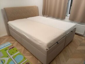 Manželská posteľ 160x200 s úložným priestorom