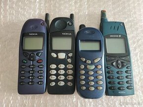 Staré telefóny Nokia, Panasonic a Ericsson - 1