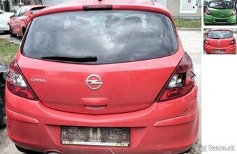 Opel Corsa D 1.2 2012 predám MOTOR A12XER DVERE, prevodovka,