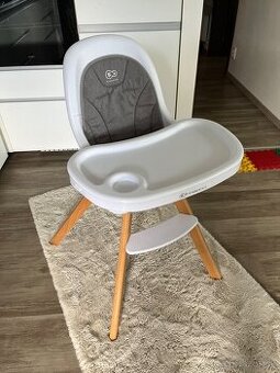KINDERKRAFT - Detská jedálenská stolička 2v1