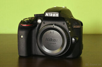 Nikon D3300 + pamäťová karta Kingston 32GB SDHC I