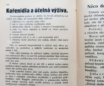 Kuchařská kniha jednoduché občanské kuchyně z roku 1929