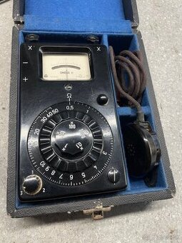 Predám ohmmeter OMEGA II – METRA Blansko (ČSSR)