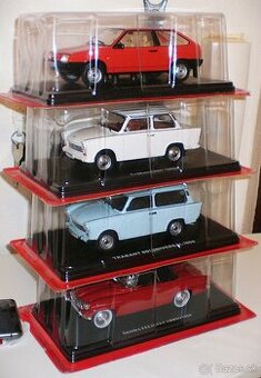 LADA SAMARA , ŠKODA FELICIA , TRABANT 601 , 1:24 , HACHETTE