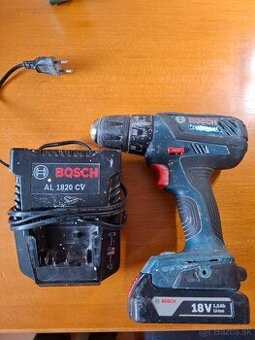 Bosch aku skrutkovač 18v