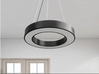 Moderné LED závesné svietidlo na lanku s diaľkovým ovládačom