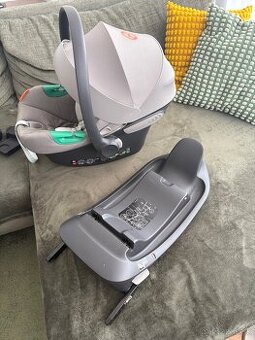CYBEX ATON S2 I-SIZE farba SOHO GREY + CYBEX Základňa ISOFIX