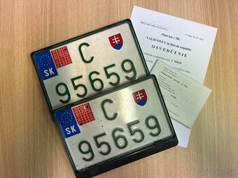 Prenájom,požičanie prevozné evidenčné čísla,C-čka.....,.,.,