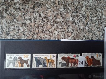 Poštové známky č.434 - ČESKOSLOVENSKO II. - 20 sérií
