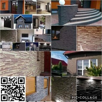 KAMENNÝ OBKLAD PRIAMO OD VÝROBCA 1m2 18€ a VONKAJŠIE 20€