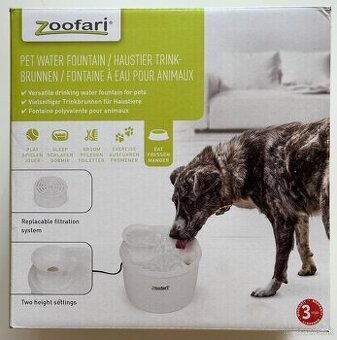 Fontana na pitie pre psa alebo macku