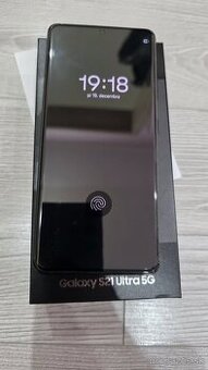 Predám Samsung Galaxy S21 Ultra 5G v čiernej farbe - 1