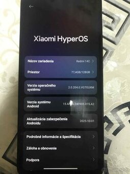 Predám nový Redmi 14C