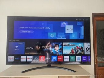 LG  smart TV  164cm uhlopriečka