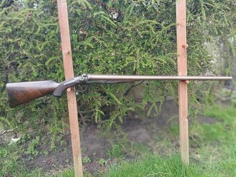 Brokovnica kaliber 8 Harris Holland rok vyroby 1876