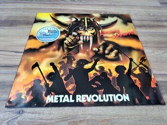Lp LIVING DEATH-  Metal Revolution / EX