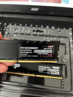 Predám pamäte RAM DDR4 2x16GB