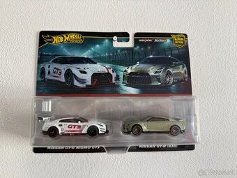 Nissan GT-R Nismo GT3 a Nissan GT-R (R35) - Hot Wheels Premi