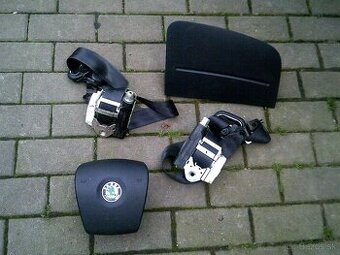 Airbagy a pásy fabia 2