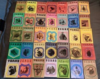 edícia Jules Verne - 35 ks komplet zbierka - rozpredám