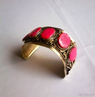 RARITA: Masívny mexický náramok Taxco 980 66 g.vintage.