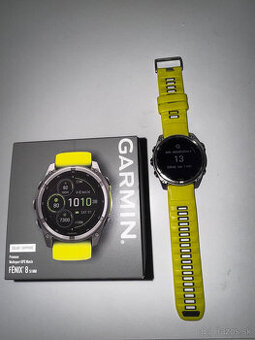 Hodinky Garmin Fenix 8 SOLAR 51 mm, Sapphire Graphite Titani
