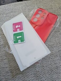 Úplne nový červený kryt Samsung S25 Ultra