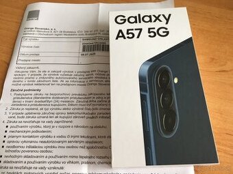 Samsung Galaxy A57 256GB NEROZBALENÝ