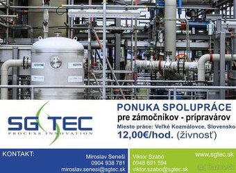 Zámočník – prípravár - Veľké Kozmálovce